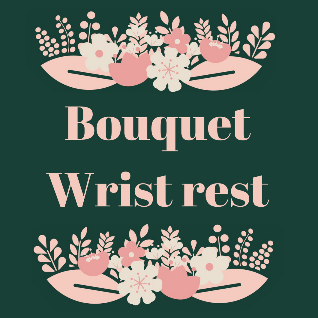 b-grade 60-65% Bouquet wrist rest