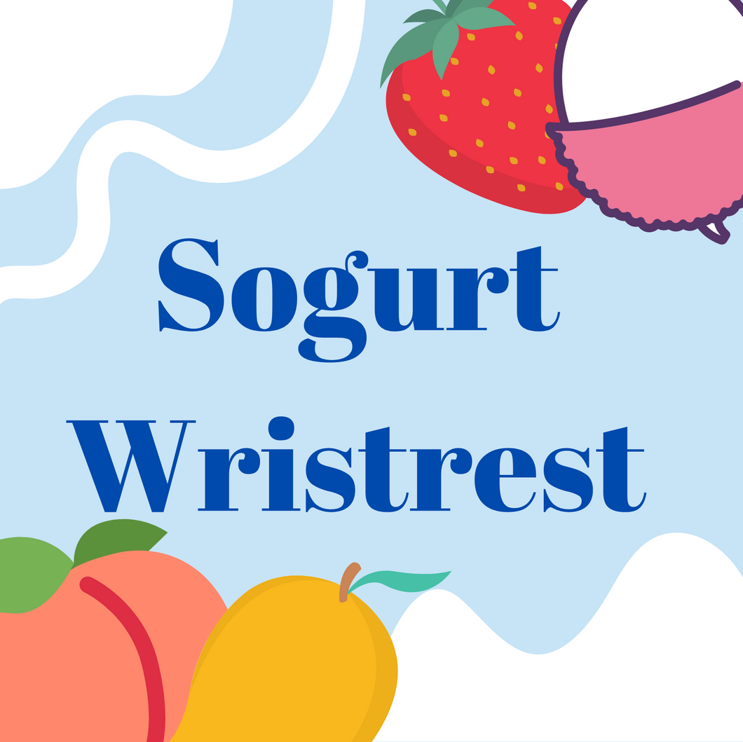 Sogurt Wrist rest for patty 60-65%